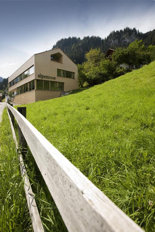 Hotel Alpenrose Ebnit 多恩比恩 外观 照片