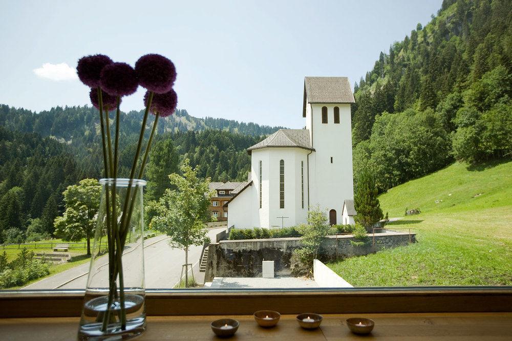 Hotel Alpenrose Ebnit 多恩比恩 外观 照片